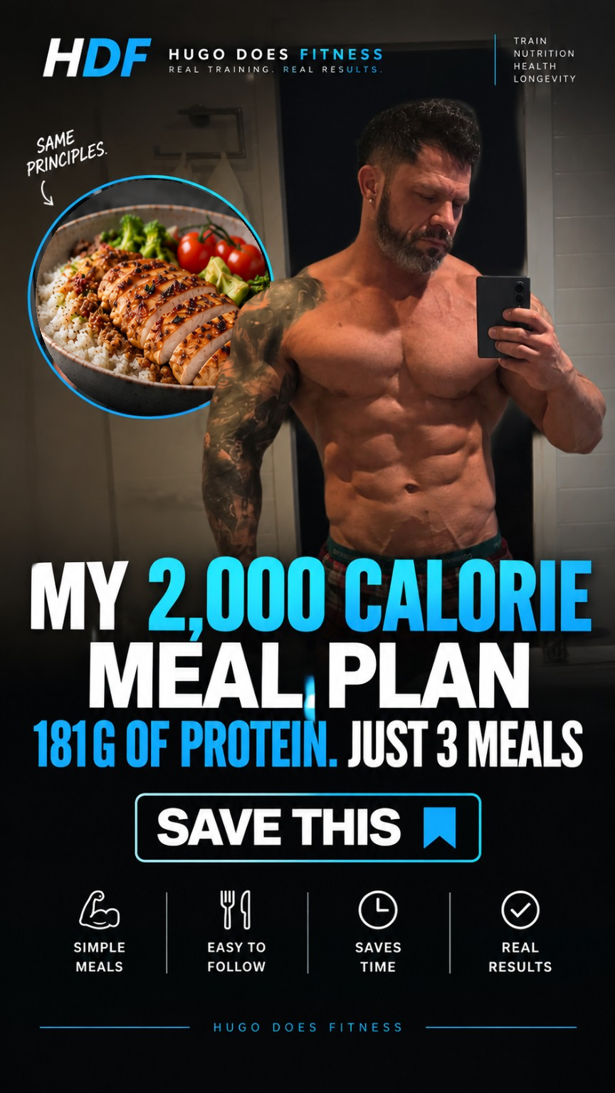 HDF 2,000 calorie meal plan cover